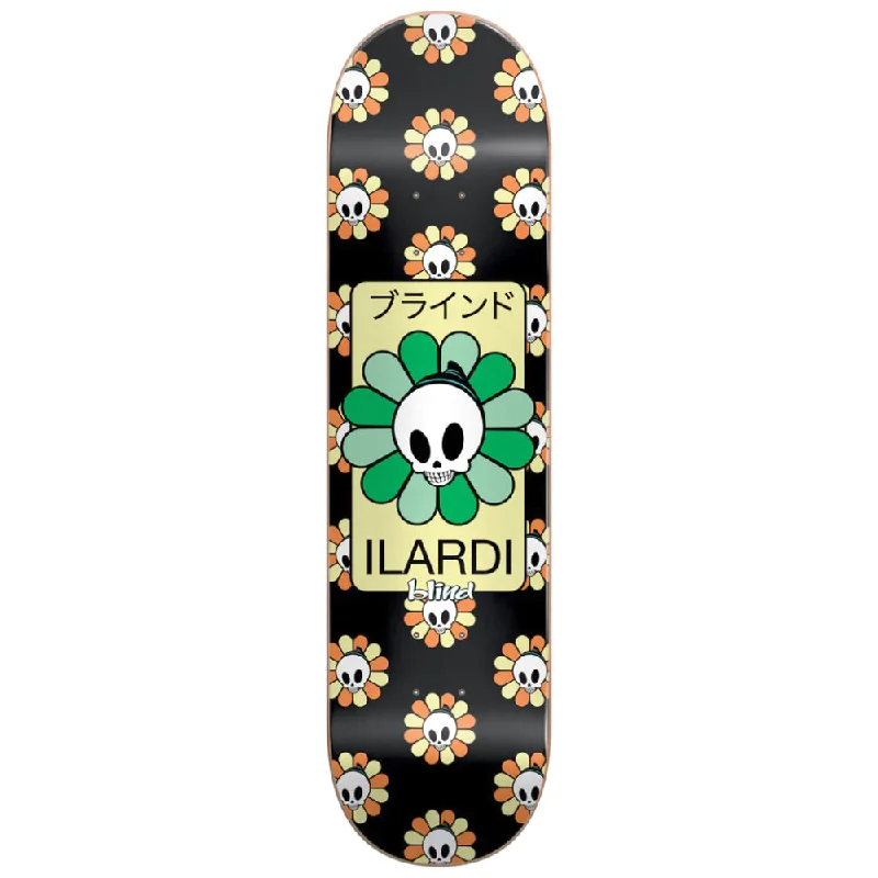 Custom Skateboard Deck with Modern Graphics-Blind Ilardi Reaper Bloom R7 8.25 - Skateboard Deck