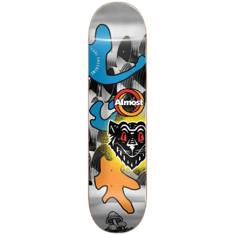 Custom Skateboard Deck with Sturdy Sidewalls-Almost Yuri Silver Lining R7 8.375 - Skateboard Deck