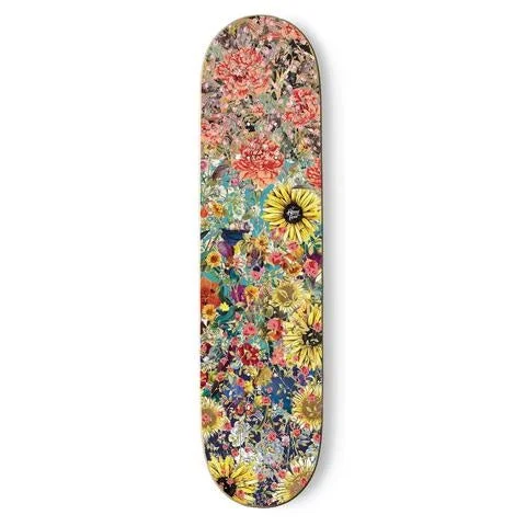 Custom Skateboard Deck for Better Air Control During Jumps-The Killing Floor Wildflowers 8.5 - Skateboard Deck