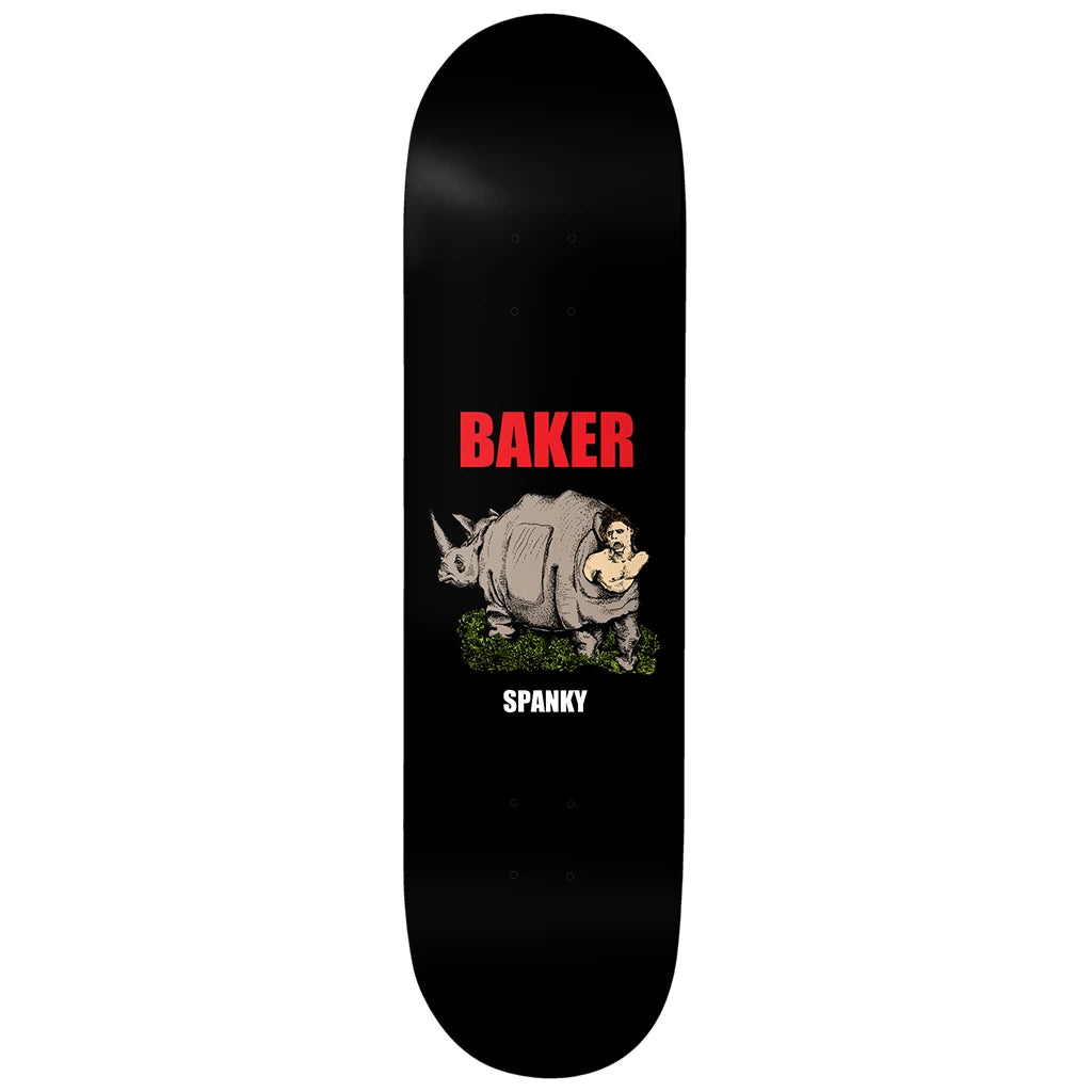 Custom Skateboard Deck for Smooth Tricks and Jumps-Baker Skateboards Spanky Shikaka Deck 8.25