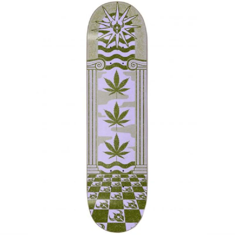 Custom Skateboard Deck for Easy Flip Tricks-Darkstar Mirage RHM Army Green 8.0 - Skateboard Deck