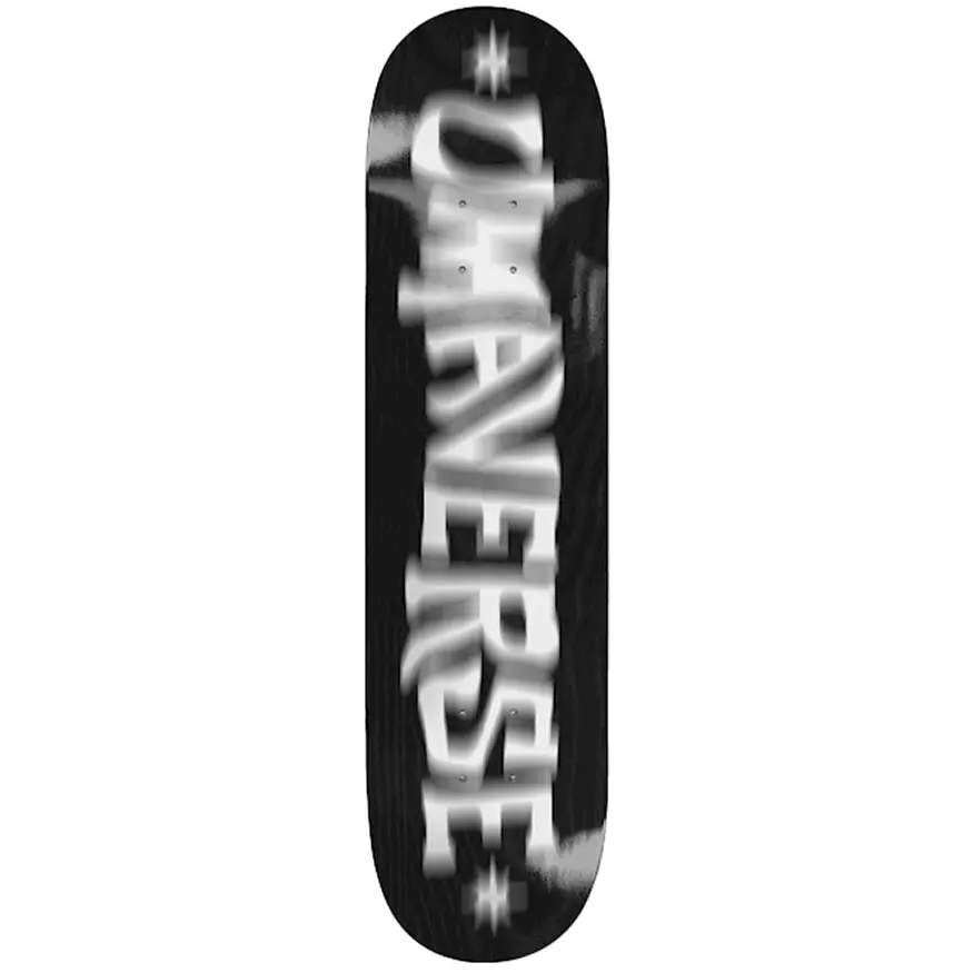 Custom Skateboard Deck with Extra-Wide Profile for Better Balance-Umaverse Crosseyed Logo Deck 8.25