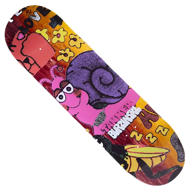 Custom Skateboard Deck for Professional Competition-WKND Skateboards Tanner Burzinski Slime Deck