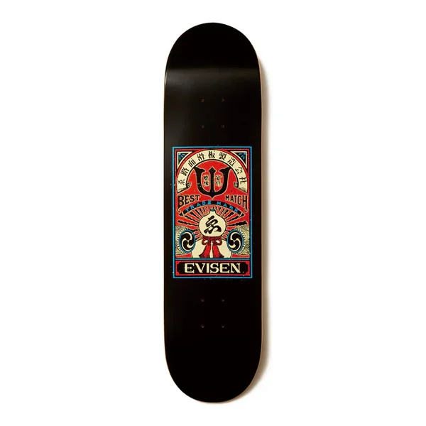 Custom Skateboard Deck for Riders Seeking Greater Pop-Evisen Skateboards - Match 2 8.375" Deck