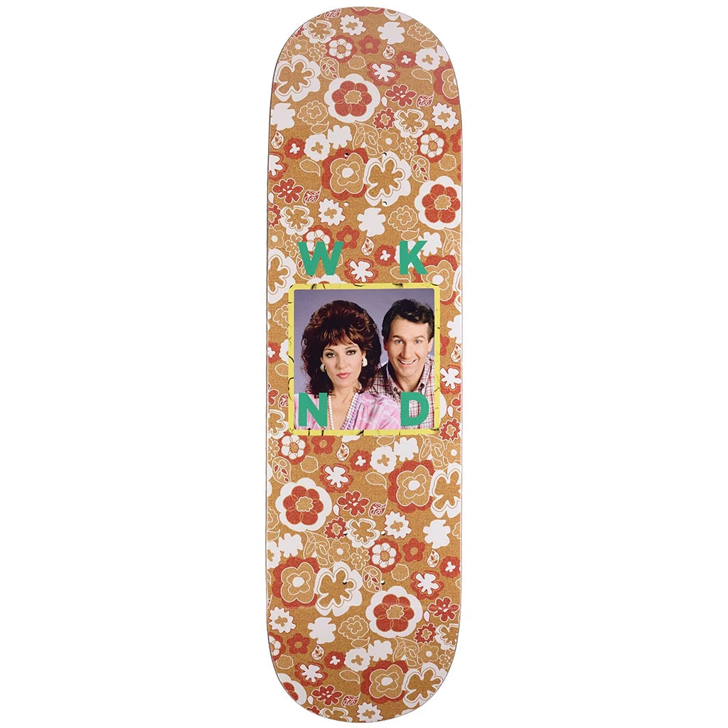 Custom Skateboard Deck for Professional Competition-WKND Skateboards Al + Peggy Deck 8.38