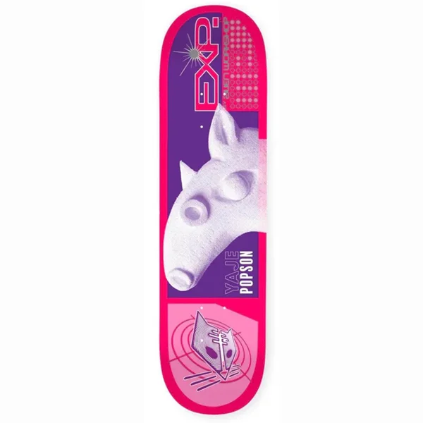 Custom Skateboard Deck with Ergonomic Design for Comfort-Alien Workshop - Exp series Yaje Popson 8.5" Skateboard Deck