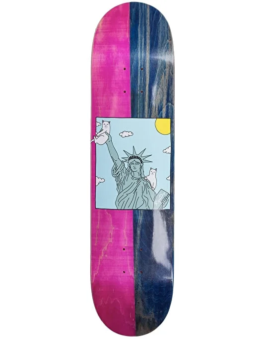 Custom Skateboard Deck for Pro-Level High-Speed Rides-RIPNDIP Liberty 8.25 - Skateboard Deck