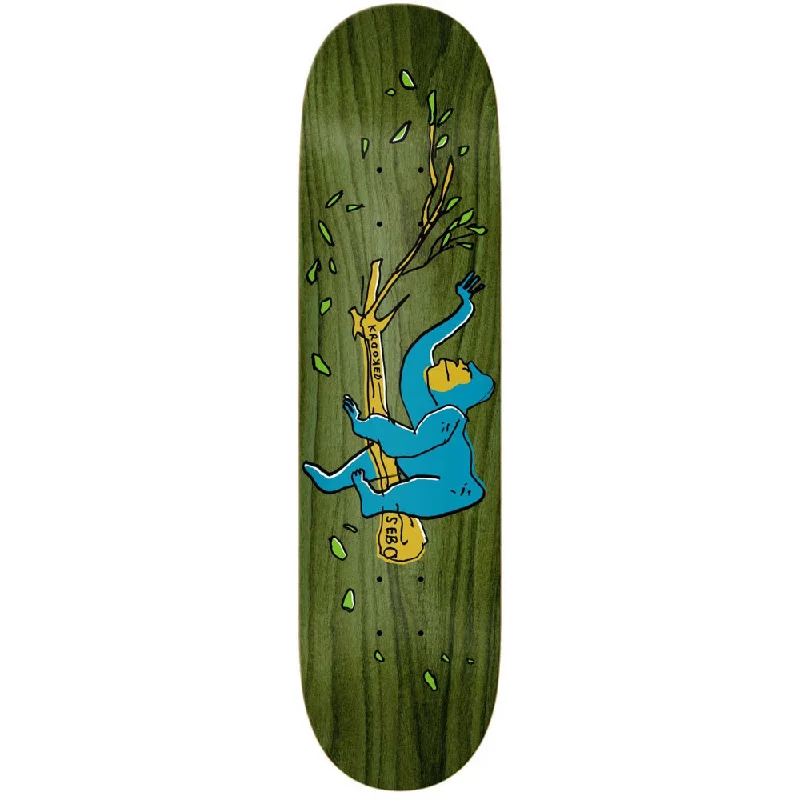 Custom Skateboard Deck with Durable Tail for Trick Support-Krooked Sebo Lounging 8.06 - Skateboard Deck