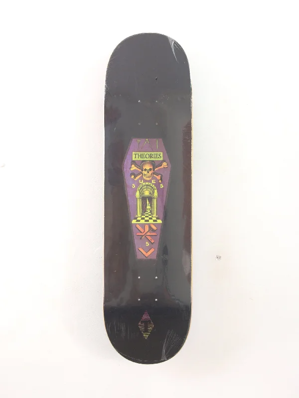 Custom Skateboard Deck for Speed and Stability-Theories of Atlantis - Coffin Skateboard Deck - 8.50 x 32.00