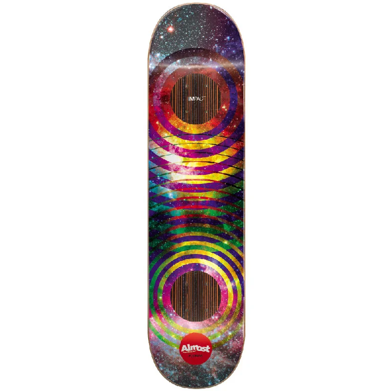 Custom Skateboard Deck for Pro-Level Street Tricks-Almost Youness Space Rings Impact 8.375 - Skateboard Deck