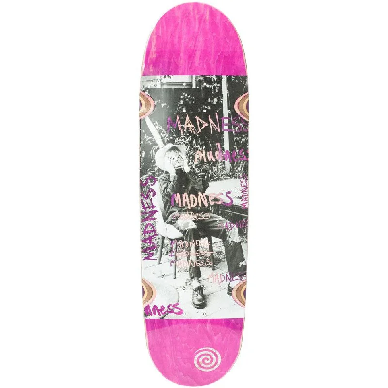 Custom Skateboard Deck with Firm Grip for Hard Landings-Madness Column R7 Pink 9.0 - Skateboard Deck