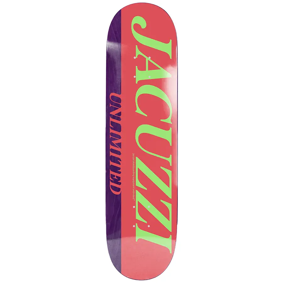 Custom Skateboard Deck for Aggressive Performance in All Conditions-Jacuzzi Unlimited Flavor Ex7 Deck 8.25