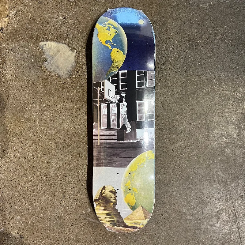 Custom Skateboard Deck with Extra Tail Flick for Performance-FUCKING AWESOME SAGE AROUND THE WORLD 8.5" DECK