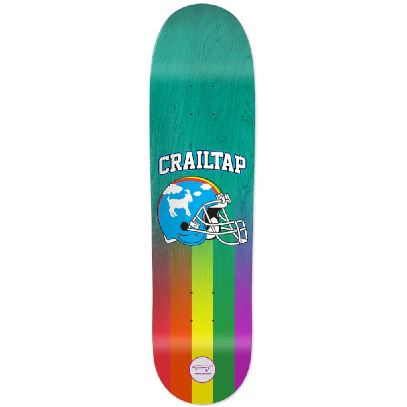 Custom Skateboard Deck with Stronger Pop-Crailtap Rainbow Dome Skildul 8.5 - Skateboard Deck