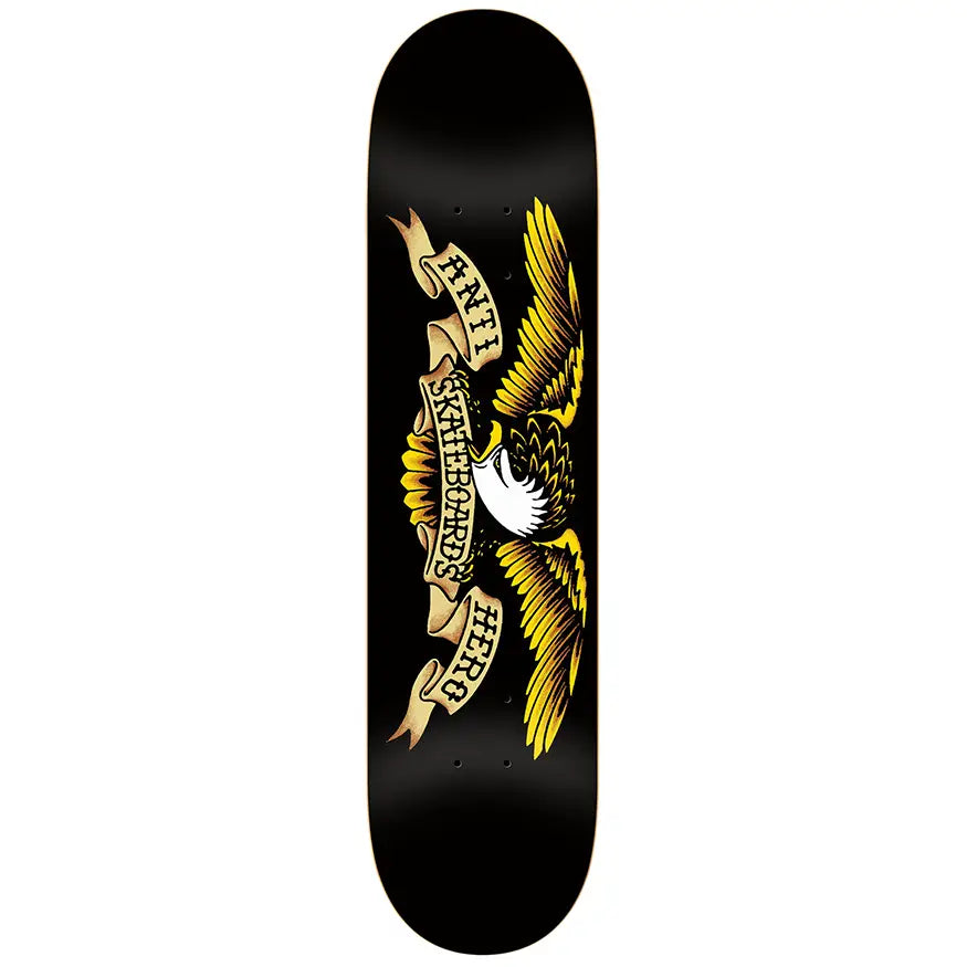 Custom Skateboard Deck for Boosting Kickflip Performance-Anti Hero Skateboards Classic Eagle Deck 8.12