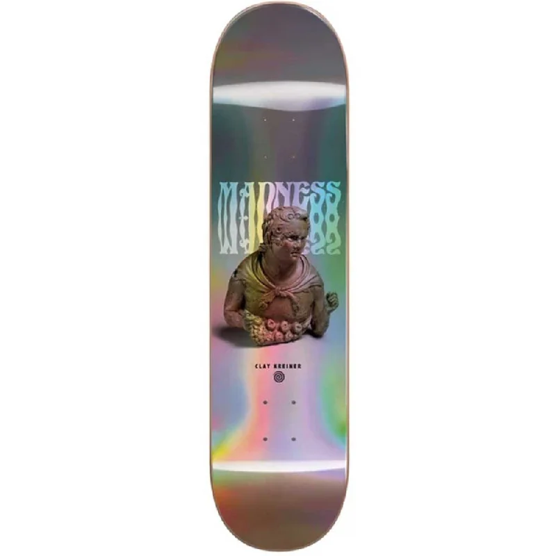 Custom Skateboard Deck with Enhanced Tail for Better Flicks-Madness Clay Tantrum Impact Light 8.25 - Skateboard Deck