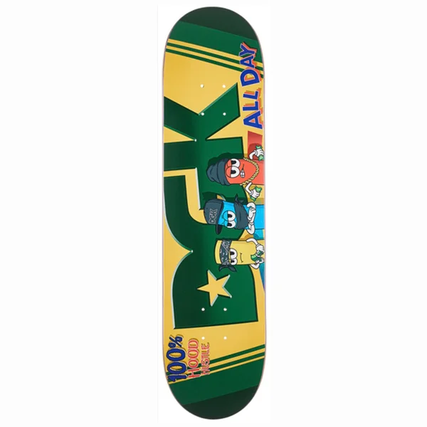 Custom Skateboard Deck with Impact-Resistant Material-DGK - Saturation 7.75" Skateboard Deck