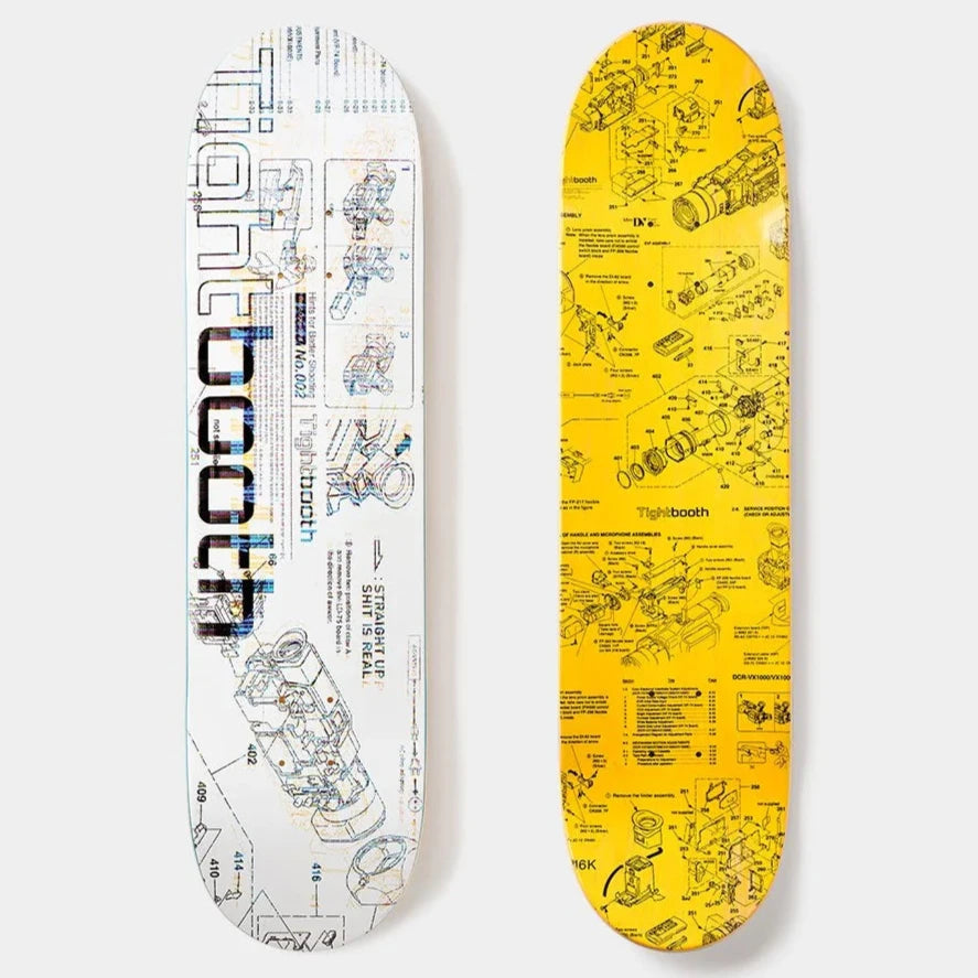 Custom Skateboard Deck with Highly Responsive Features-[TIGHTBOOTH] ANALYZE 1 - 8.125”