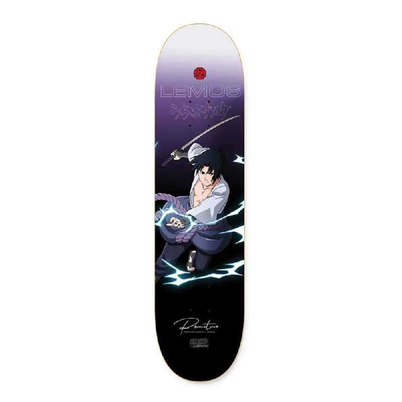 Custom Skateboard Deck for Easy Flip Tricks-Primitive Naruto Lemos Sasuke 8.125 - Skateboard Deck