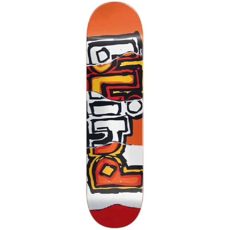 Custom Skateboard Deck with Modern Graphics-Blind OG Ripped HYB Red Orange 8.25 - Skateboard Deck