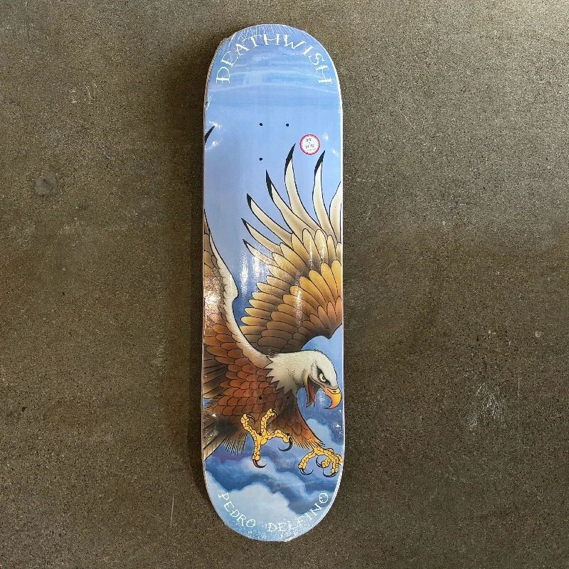 Custom Skateboard Deck for Extreme Street Skating-DEATHWISH SPIRIT ANIMAL DELFINO 8.5" DECK