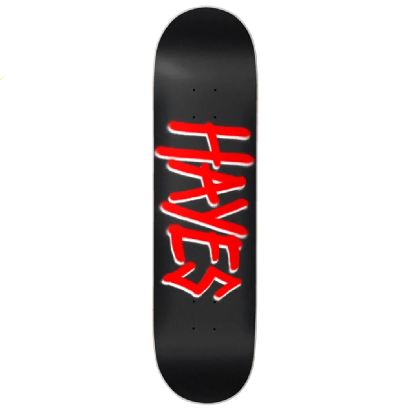 Custom Skateboard Deck with Ultra-Durable Wood Laminates-Deathwish JH Gang Name Black 8.38 - Skateboard Deck