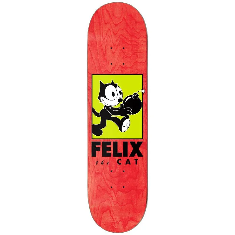 Custom Skateboard Deck with High-Speed Control and Stability-Darkstar Felix Delivery Red 8.0 - Skateboard Deck