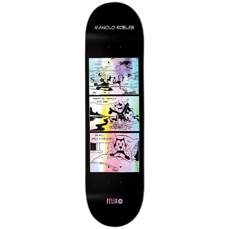 Custom Skateboard Deck with Extra Durability for Heavy Use-Darkstar Felix Comic Manolo R7 8.125 - Skateboard Deck