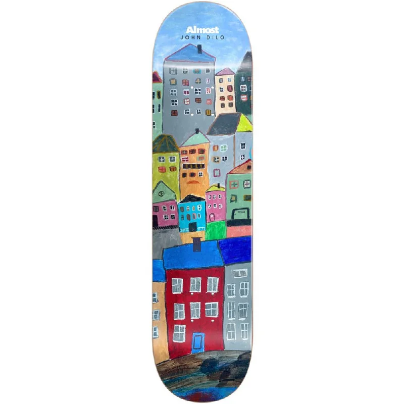 Custom Skateboard Deck for Aggressive Riding-Almost Dilo Places R7 Left 8.125 - Skateboard Deck