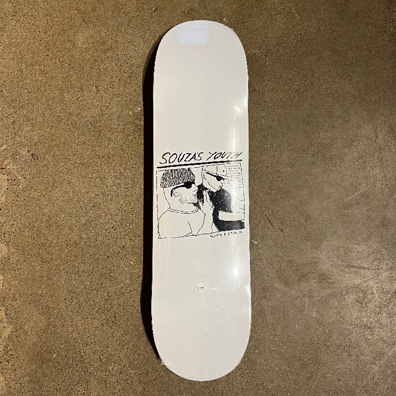 Custom Skateboard Deck with Easy Transition Between Tricks-TROPICALIENTS SOUZAS DECK