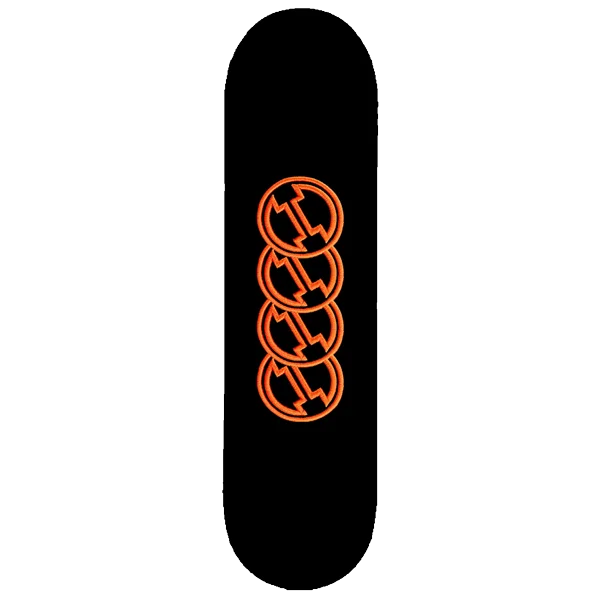 Custom Skateboard Deck with Clean and Simple Graphic Design-Hadden - Aldi 8.125" Skateboard Deck