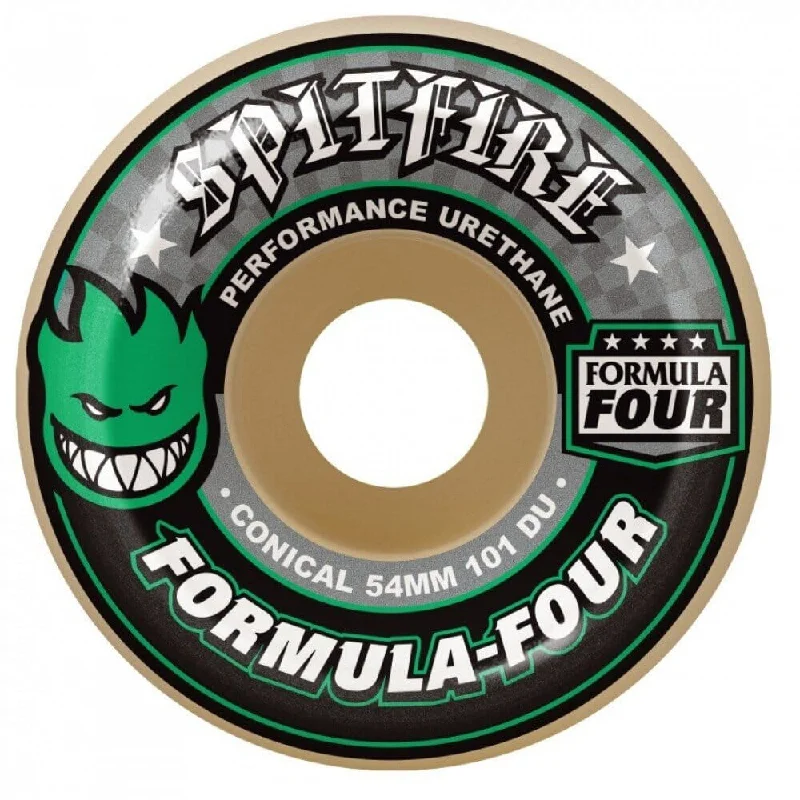 Custom Skateboard Wheels with Low Bounce for Extra Control-Spitfire F4 Conical Wheel 101A 54mm