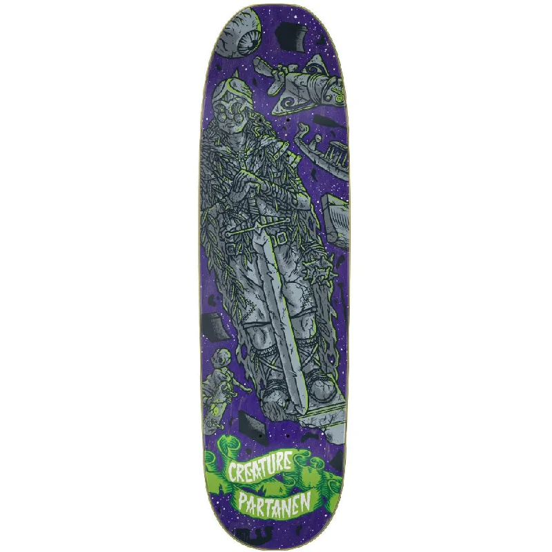 Custom Skateboard Deck with Perfect Edge for Smooth Ride-Creature Partanen Space Hesh 8.8 - Skateboard Deck