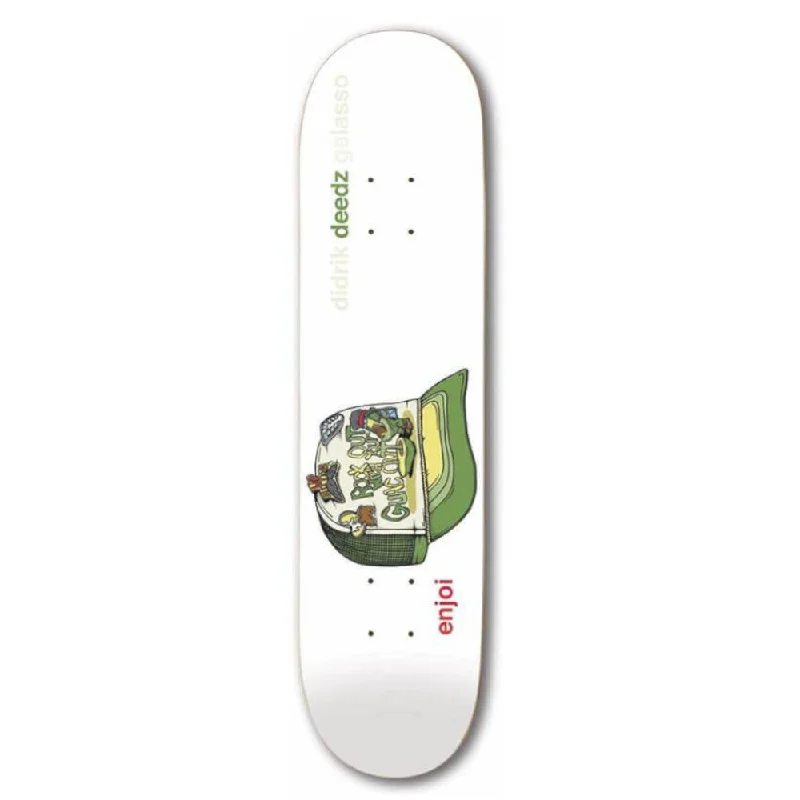 Custom Skateboard Deck for Easy Navigation in Parks-Enjoi Deedz Snap Back R7 8.375 - Skateboard Deck