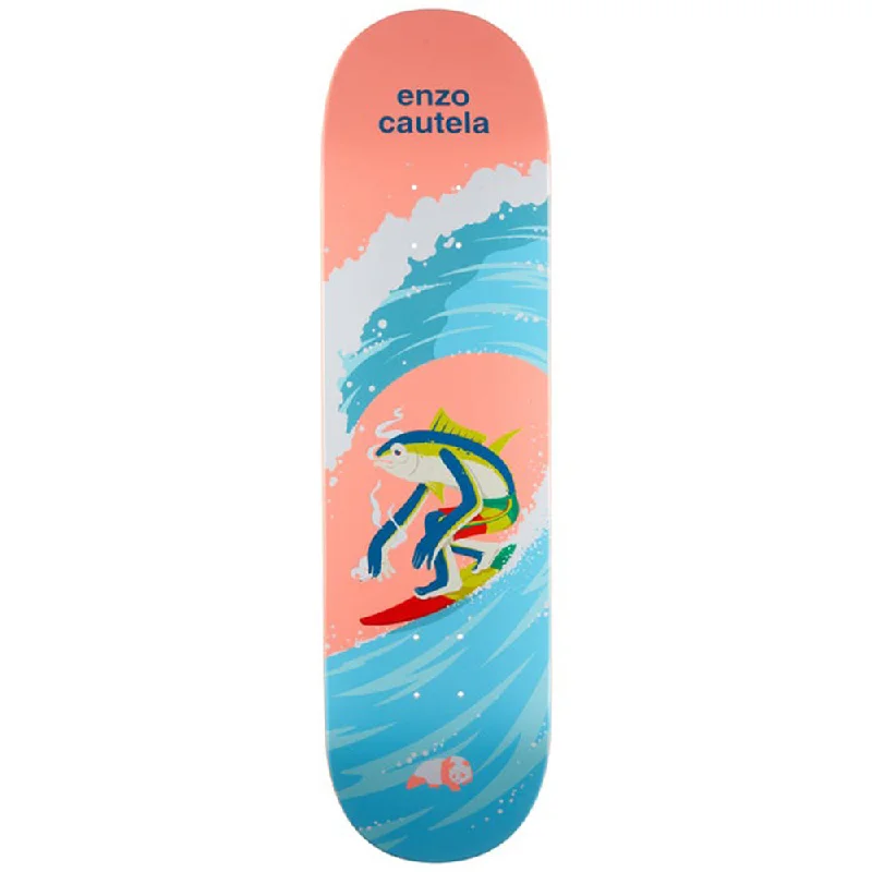 Custom Skateboard Deck with Flexible Wood for a Smooth Ride-Enjoi Surf's Up Impact Light Enzo 8.0 - Skateboard Deck