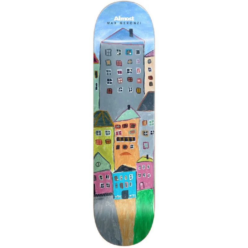 Custom Skateboard Deck with Long-Lasting Quality-Almost Max Places R7 Left 8.5 - Skateboard Deck