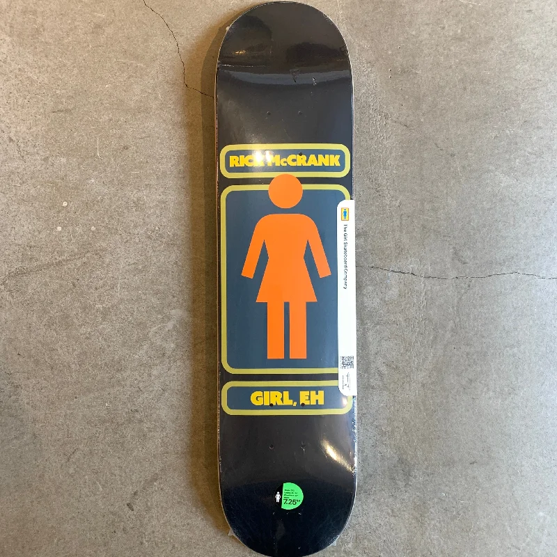 Custom Skateboard Deck for Smooth Curved Turns-[GIRL] GIRL 93 TIL RICK McCRANK KIDS - 7.25”