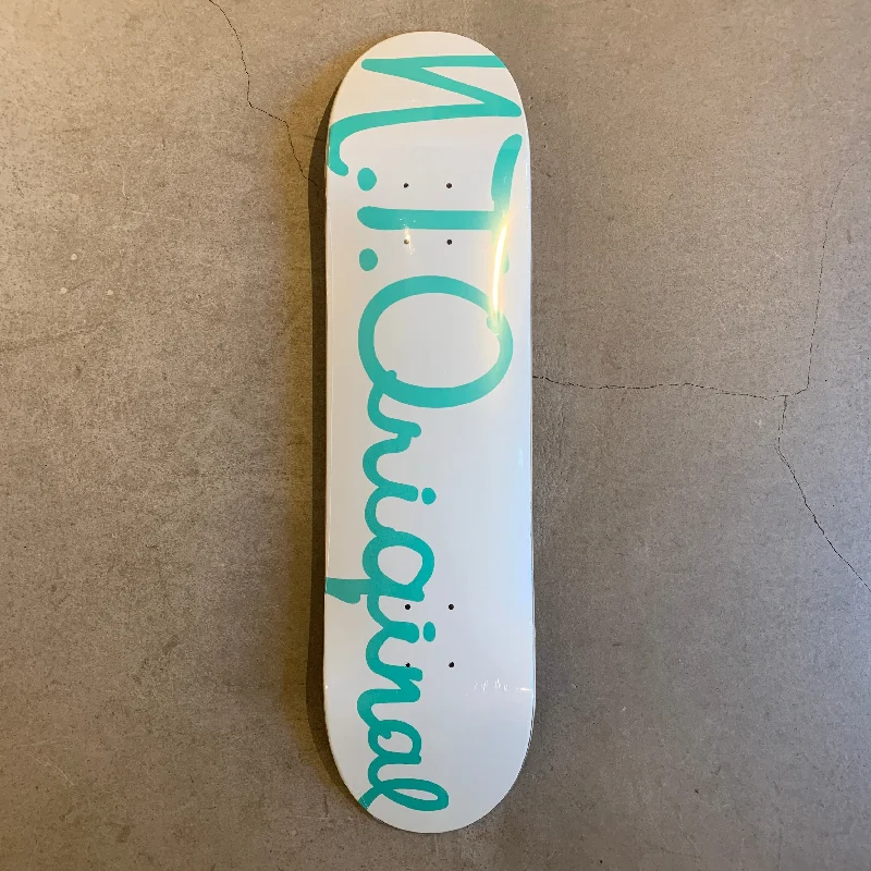 Custom Skateboard Deck for Increased Pop in Flip Tricks-[N.T.Original] "LOGO Glow In The Dark" - 7.875”