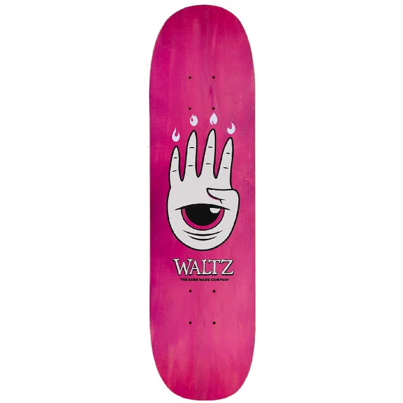 Custom Skateboard Deck with Special Design for Urban Skating-WALTZ SKATEBOARDS The Bixby Mini - 7.4" Freestyle Skateboard Deck Pink