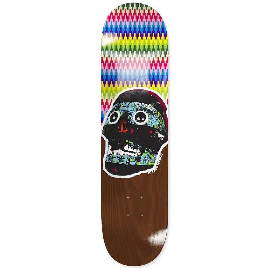 Custom Skateboard Deck with Vibrant Graphic Prints-Umaverse Roman Aztec Deck 8.5