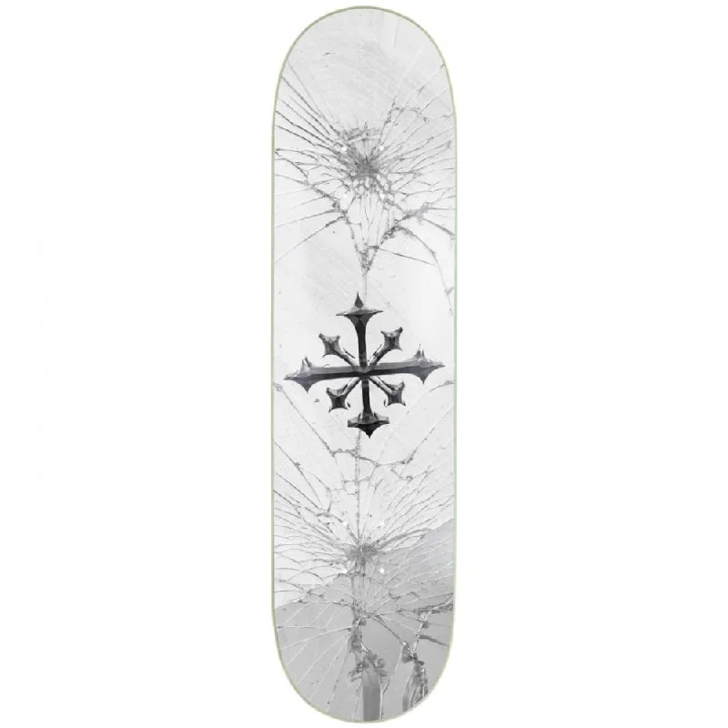 Custom Skateboard Deck with Extra Tail for Kickflips-Disorder Shattered 8.125 - Skateboard Deck