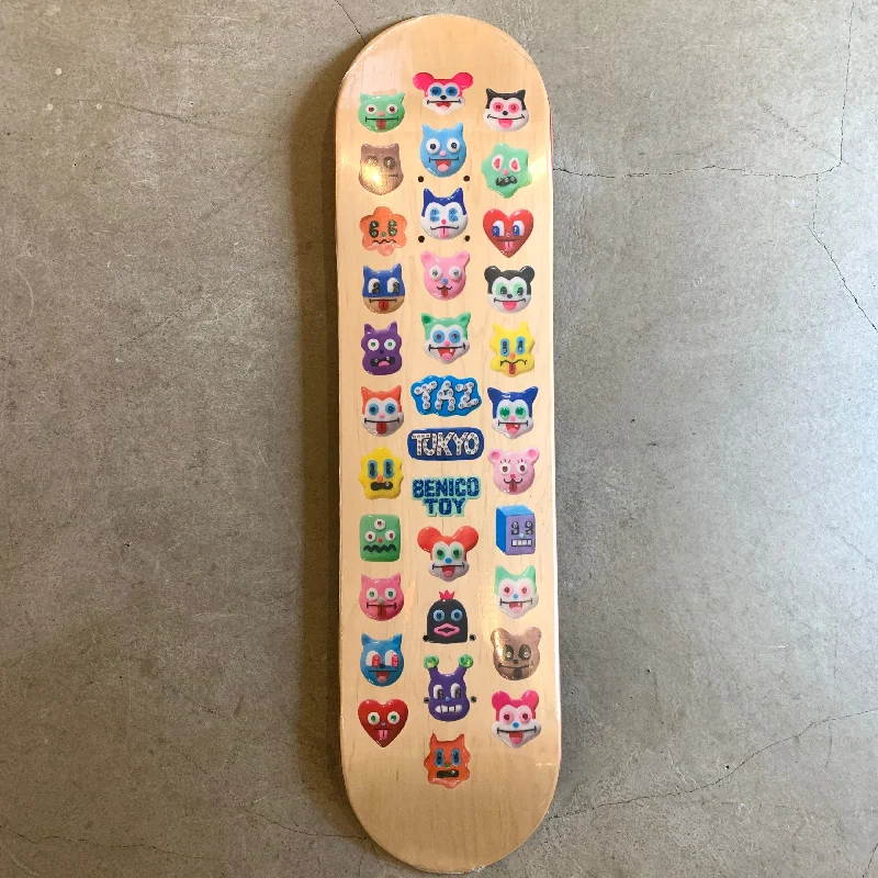 Custom Skateboard Deck with High-Speed Control and Stability-[TAZ TOKYO] FOOLISHFRIENDS - 7.75”