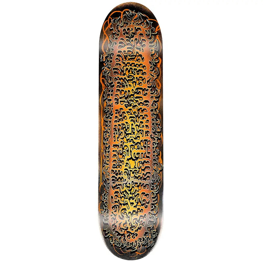 Custom Skateboard Deck with Bold Graphic Art-GX1000 Skateboards Carlyle Path Deck 8.12