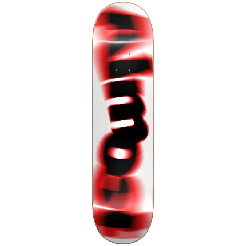 Custom Skateboard Deck with Smooth Tail and Nose-Almost Youth Spin Blur Logo Red HYB 7.375 - Skateboard Deck