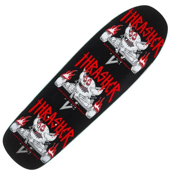 Custom Skateboard Deck with High-Speed Performance for Downhill-Toy Machine x Thrasher Monster-Gram Shaped Deck 9.5"