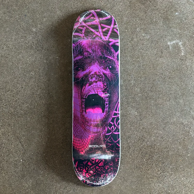 Custom Skateboard Deck with Rounded Corners for Safety-EDGLRD PURPLE GUTS 8.3" DECK