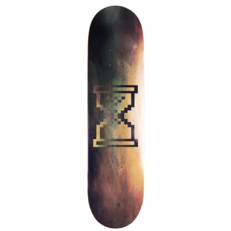 Custom Skateboard Deck with Clean and Simple Graphic Design-Sour Hourglass Super 8.0 - Skateboard Deck