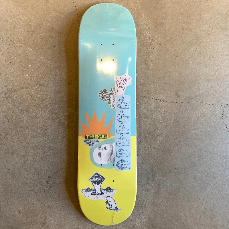 Custom Skateboard Deck with Smooth Edges for Comfortable Grabs-[THEORIES] EXCAVATOR DECK - 8.0"