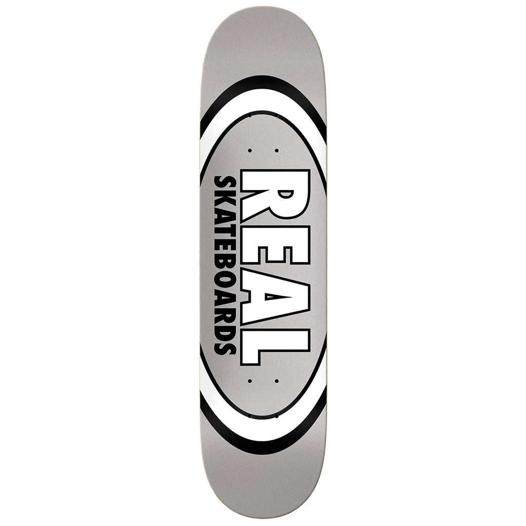 Custom Skateboard Deck for Heavy Riders-Real Skateboards Classic Oval Deck 7.75