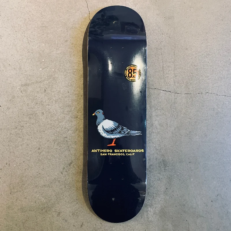 Custom Skateboard Deck with Durable Tail for Trick Support-[ANTIHERO] TEAM PIGEON - 8.5" x 31.75”